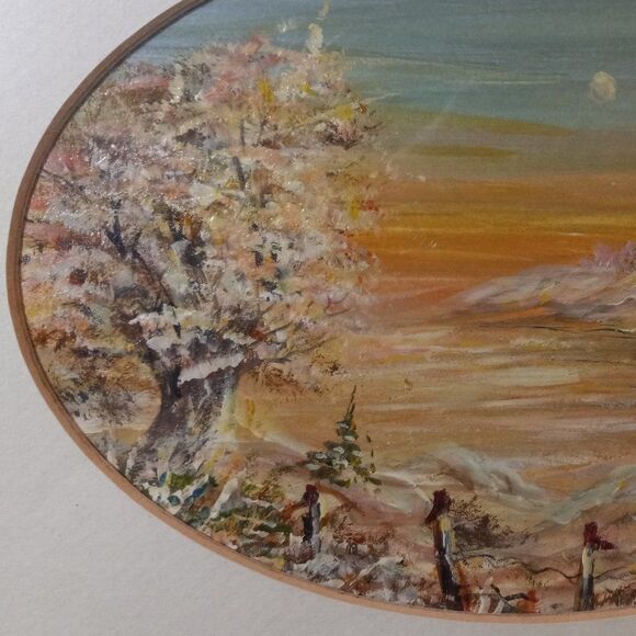 Alex McIntyre "Sunday Winter" Painting - Picture 2 of 10